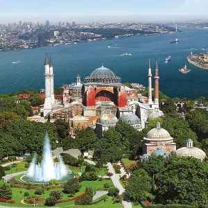 سرمایه گذاری در ترکیه | نمایی زیبا از مسجد ایاصوفیه استانبول, وقت سفارت ترکیه, اخذ ویزا ترکیه, اخذ اقامت ترکیه, اخذ اسپورت ترکیه, سرمایه گذاری در ترکیه با ir4t