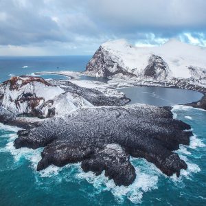 تصویر جزایر جورجیای جنوبی و جزایر ساندویچ جنوبی؛ سرزمین پنگوئن‌ها